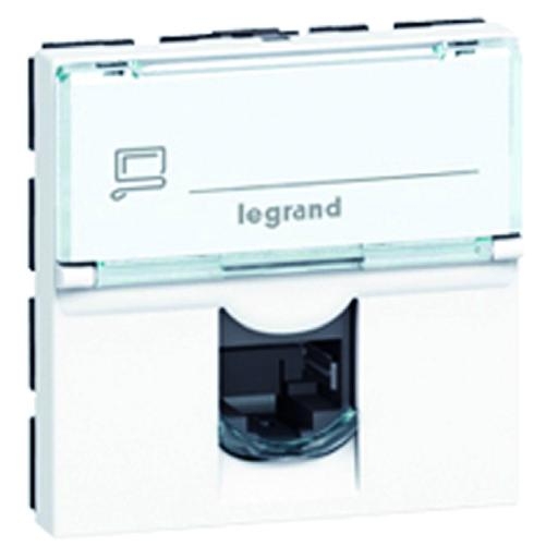 LEGRAND 076564 DATACONN 1XRJ45 C6E UTP 2M WT afbeelding 2