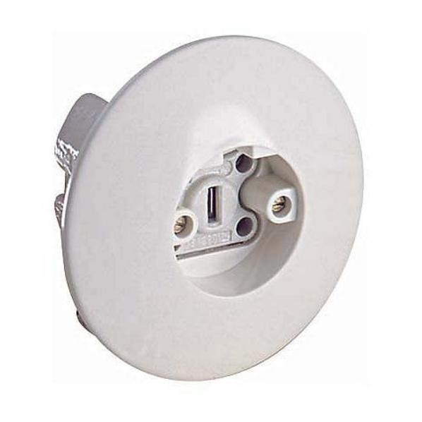Perilex WCD 25A inbouw, rond crème 2303-110 afbeelding 2