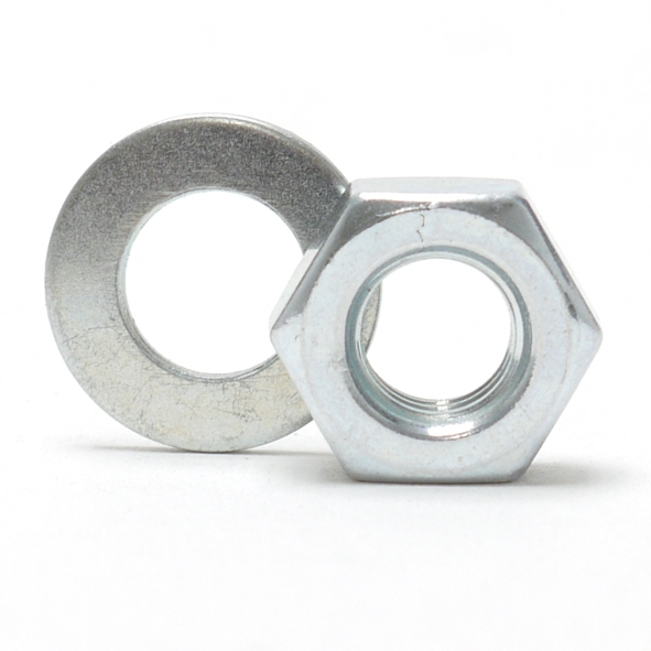Moer zeskant M10+sluitring SMU10 afbeelding 2