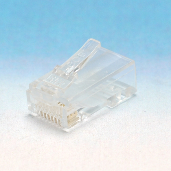 RJ mod plug RJ45 UTP CAT6 massief vlak 183271