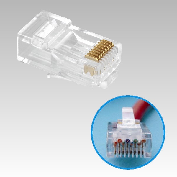 GRAYLE RJ45 8 8 stekker MODULAIR RJ45 RND/SPL50