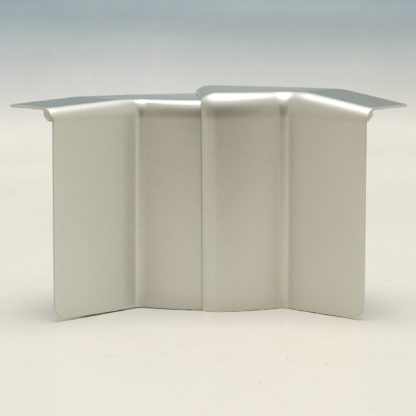 Binnenhoek SL 55mm RAL9006 alulook afbeelding 2