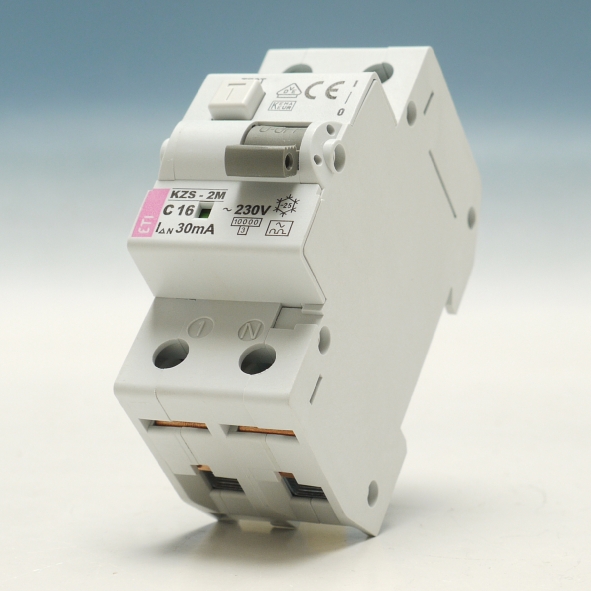 ETI KZS-2M C16 AARDL AUTM C16A30MA 2P afbeelding 2