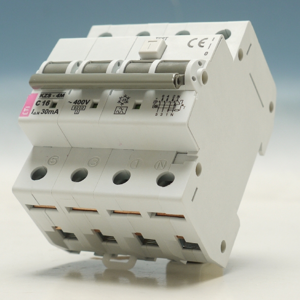 ETI KZS-4M C16 AARDL AUTM C16A30MA 4P afbeelding 2