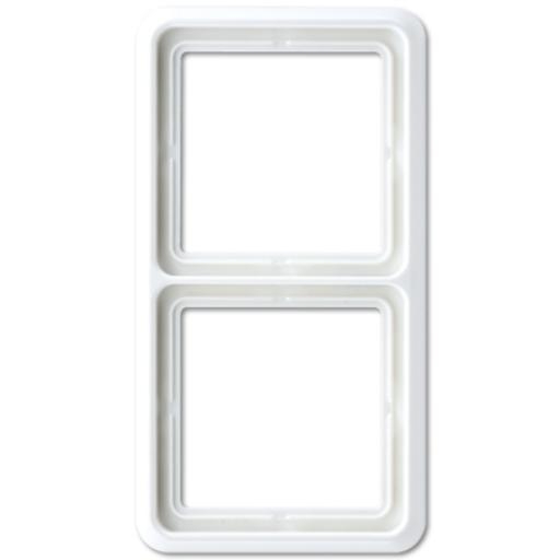 Afdekraam 1v duroplast lichtgrijs CD afbeelding 2