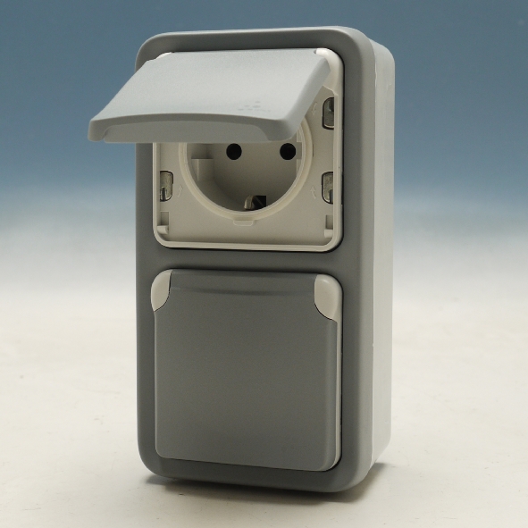 LEGRAND 069704 WCD RA OPB 2V PLEXO VERT IP55 afbeelding 2