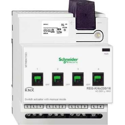 SCHNEIDER MTN647593 SCHAKELACTOR REG-K 4X230V 16A afbeelding 2