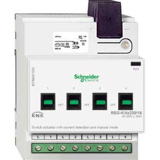 SCHNEIDER MTN647595 SCHAKELACTOR REG-K 4X230V 16A afbeelding 2