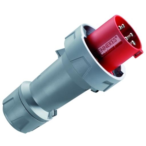 MENNEKES CEE 3308 stekker 63A 4P 400V PT+ IP67 afbeelding 2