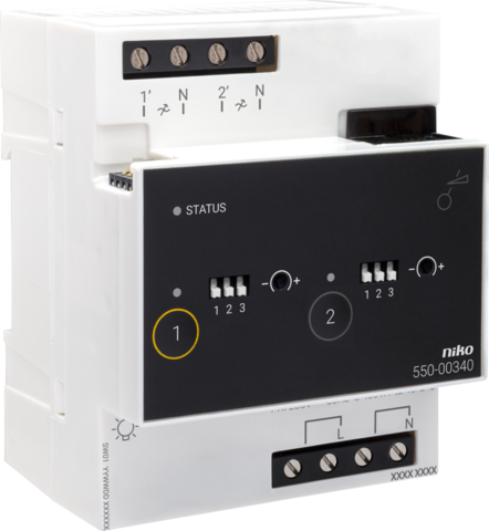 HC Dimuitgang univ. 2x400W 550-00340