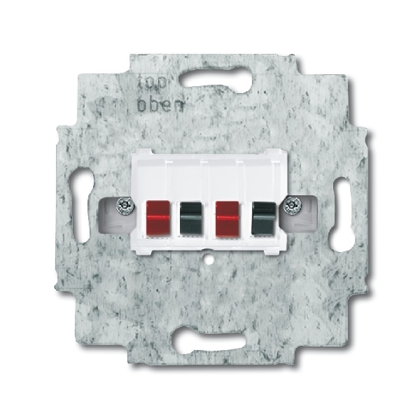 Busch Jaeger luidspreker aansluiting alpinwit 0230-0-0403 (2CKA000230A0403) afbeelding 2