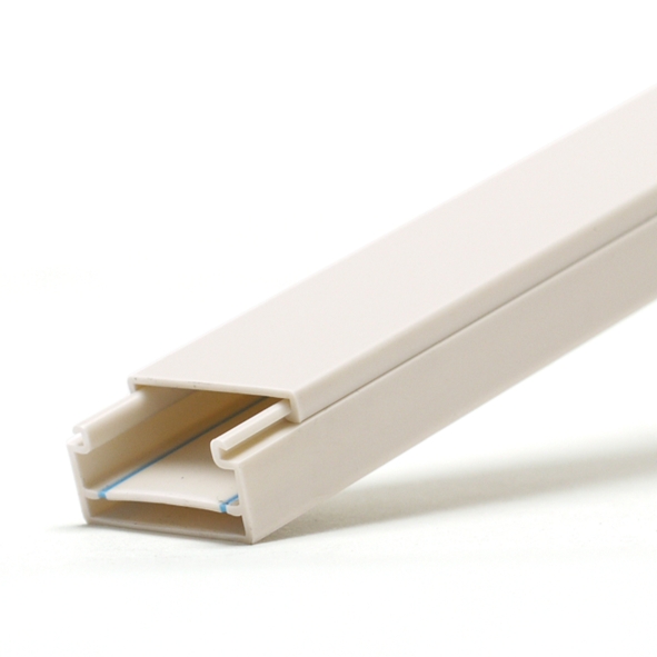 Canalit Leidingkoker kabelgoot 930010 25X13 creme 90210 Systeem 25 1M lengte is 2M