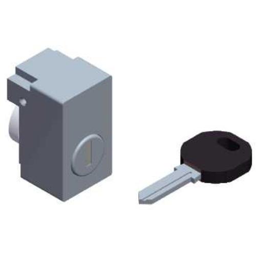 Schneider Nsyin1242E1 Cil Slot M Sleutel 1242E afbeelding 2