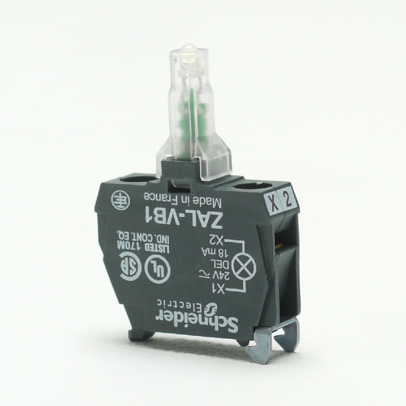 SCHNEIDER ZALVB1 LICHT PLED WT 24VACDC SCHR afbeelding 2