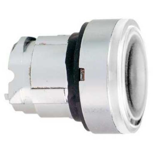 SCHNEIDER ZB4BW313 KNOP DRUK VLAK PULS LED WT afbeelding 2