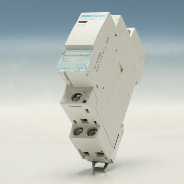 Hager Magneetschakelaar 25A 1M/1V 24VAC ESD227 afbeelding 2