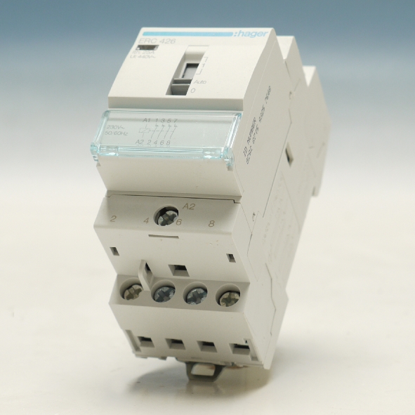 Hager Magneetschakelaar 25A hand 4V 230VAC ERC426 afbeelding 2