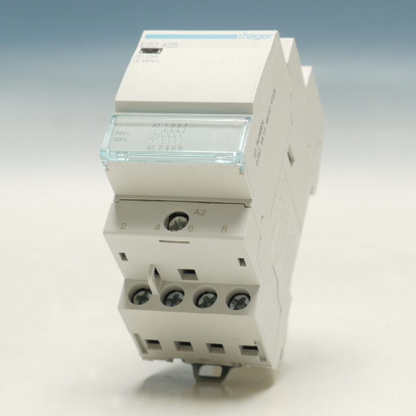 Hager Magneetschakelaar 25A 4M 24VAC ESD425 afbeelding 2