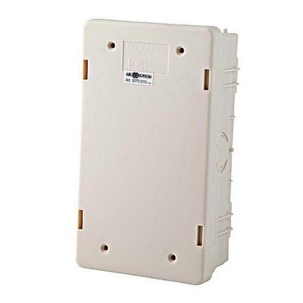 Lasdoos universeel compleet 8x invoer 16mm (lxbxd) 123x70x42mm crème