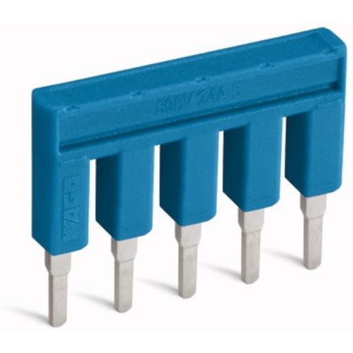 WAGO 2002-405/000-006 KAMBRUG TOPJS 5-V BL afbeelding 2