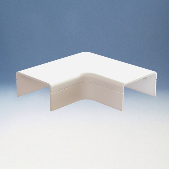 Canalit CS25 PB C platte bocht 25X13 Systeem 25 creme 931001