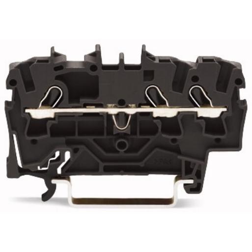 WAGO 2002-1305 RAILKLEM TOPJS 3-DR 2.5MM ZW afbeelding 2