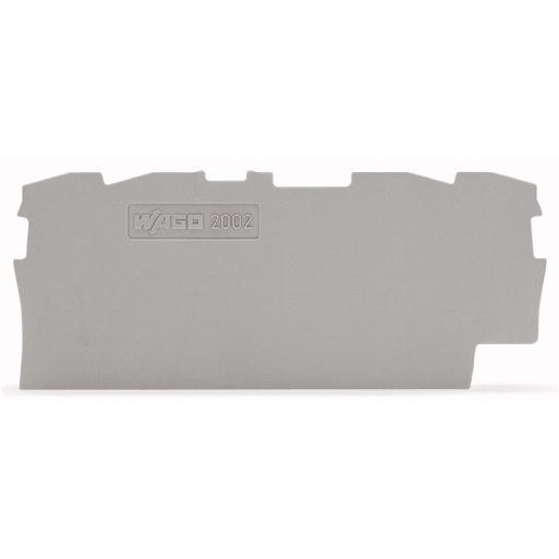 WAGO 2002-1491 AFSLUITPLAAT TOPJS 0.8MM GR afbeelding 2
