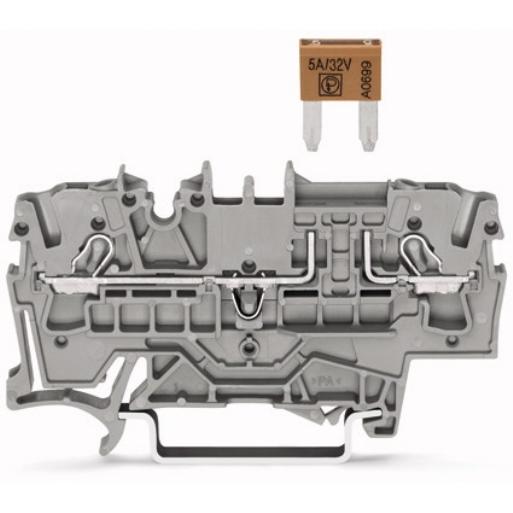 WAGO 2002-1681 ZEKERINGSKL TOPJS 2-DR 2.5MMGR afbeelding 2