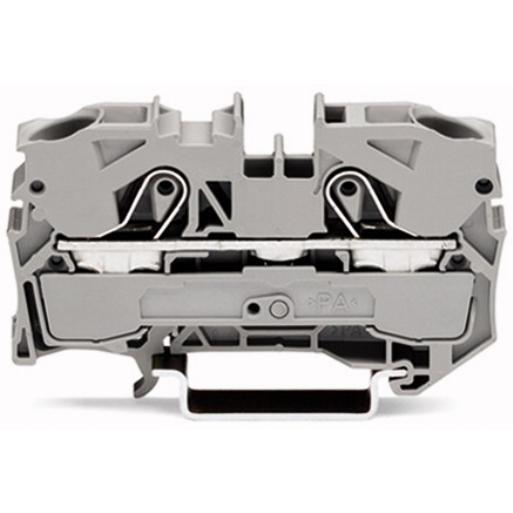 WAGO 2010-1201 RAILKLEM TOPJS 2DR 10(16F)MMGR afbeelding 2