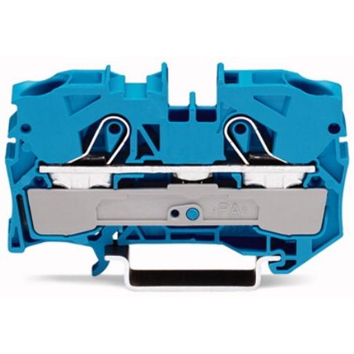 WAGO 2010-1204 RAILKLEM TOPJS 2DR 10(16F)MMBL afbeelding 2