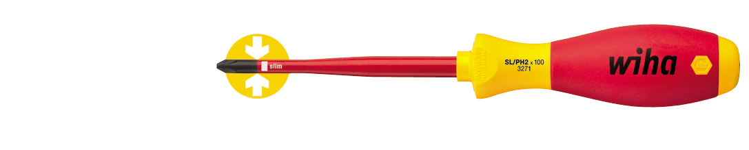WIHA 22035503 SCHROEVENDR SL PH2X100 afbeelding 2