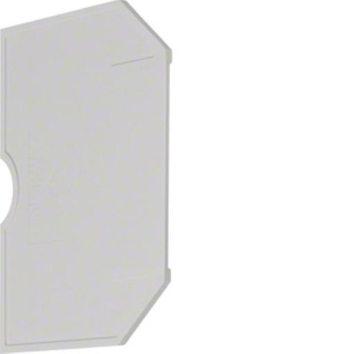 Hager Afsluitplaat grijs voor KXA02LH,KXA04LH KWE01G afbeelding 2