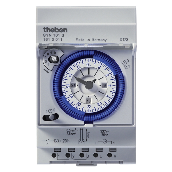 THEBEN SYN 161 D KLOK ANA 1WISS DAG 230V DIN