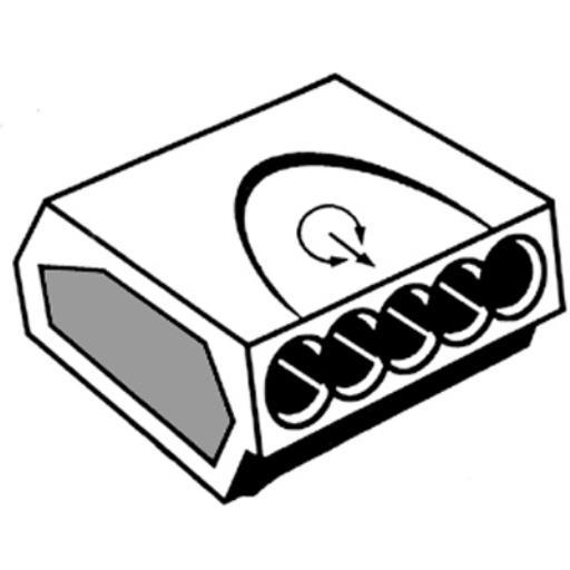 KLEMKO LK2.5-5V-TR LASKLEM 5P 0.75-2.5 TRANSP afbeelding 2