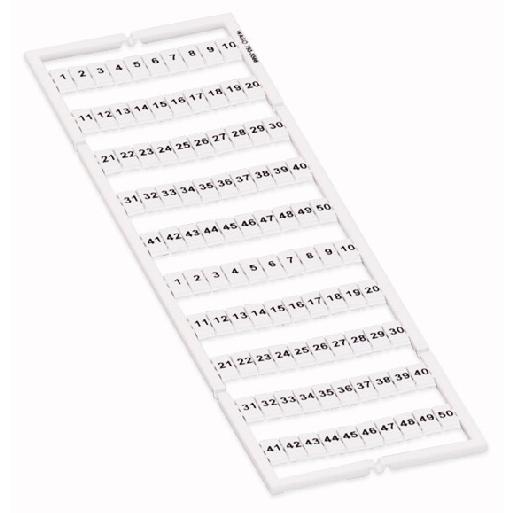 WAGO 793-5566 MARK WMB 5-5.2MM HOR 1-50 2X afbeelding 2