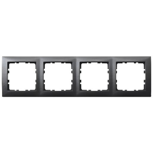 BERKER 10149949 AFDEKRAAM 4V S1 ANTRACIET afbeelding 2