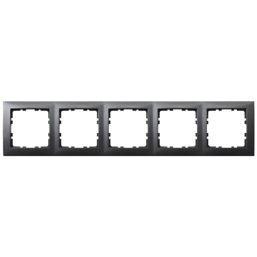 BERKER 10159949 AFDEKRAAM 5V S1 ANTRACIET