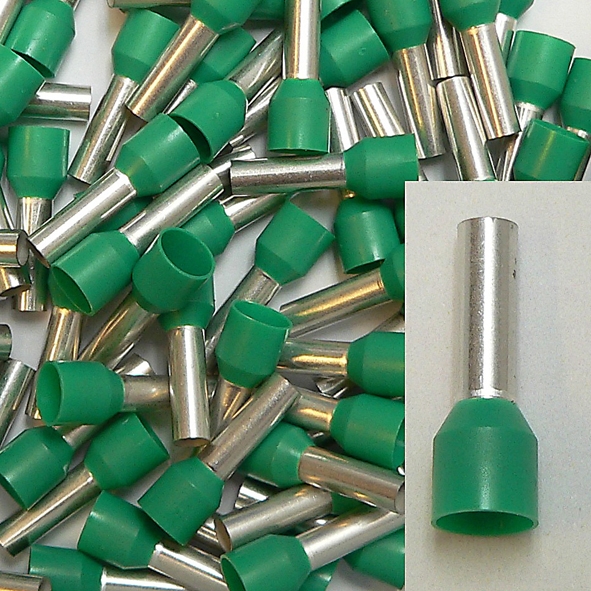 WEIDMULLER H6.0.0/20T GN ADEREINDHULS 6MM2 GN L=20 afbeelding 2