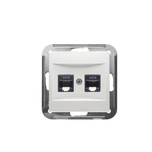 PEHA 11.1858/8.02 UAE-C6 UNI AANSL 2 TERM CAT6 +AF afbeelding 2