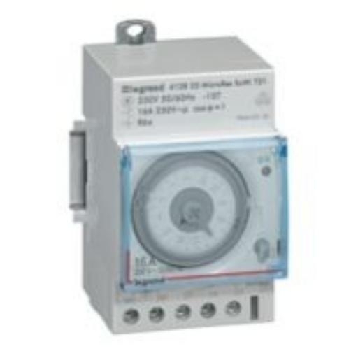Legrand tijdklok schakelklok 24u MicroRex Zomer / Winter 412823