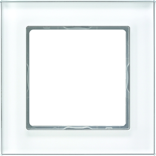 Afdekraam 2v glas alpinewit ACR afbeelding 2