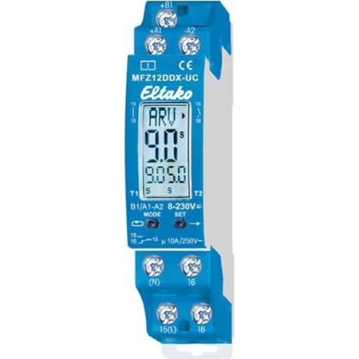 Tijdrelais multifunc. (18v) dig. 0,1s-99u MFZ12DDX