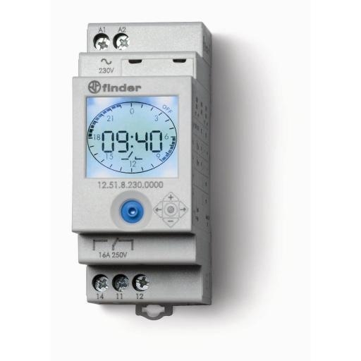 Schakelklok Finder voor de meterkast t.b.v. een elektrische boiler. Oplossing wegvallen TF-signaal afbeelding 2