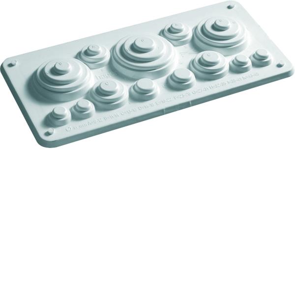 Hager Flensplaat plastic IP44/54 FZ426 afbeelding 2