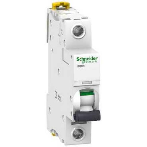 SCHNEIDER A9F79106 AUTOMAAT C-KAR 1P 6A C60N afbeelding 2