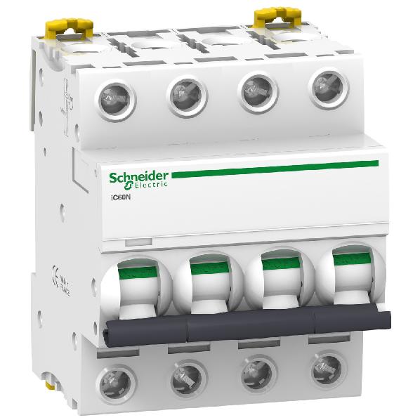 SCHNEIDER A9F79432 AUTOMAAT C-KAR 3P+N 32A C60N afbeelding 2