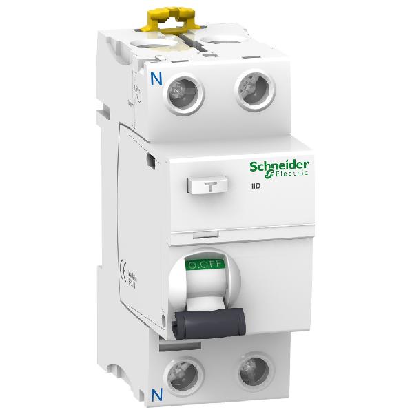 SCHNEIDER A9R04225 AARDLEKSCHAK 2P 25A 300MA afbeelding 2