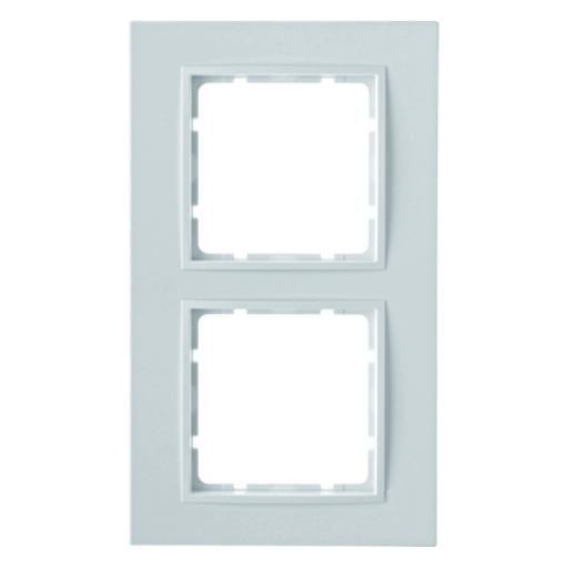 BERKER 10126919 AFDEKRAAM 2V B7 KUNSTST PW afbeelding 2
