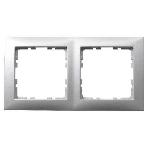 BERKER 10129939 AFDEKRAAM 2V S1 ALU afbeelding 2