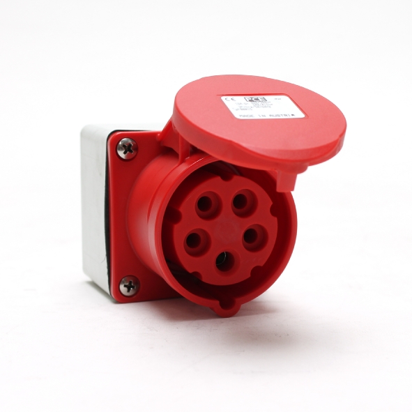 PCE 80015-6V WCD OPB 16A 5P MET KABELDOOS afbeelding 2